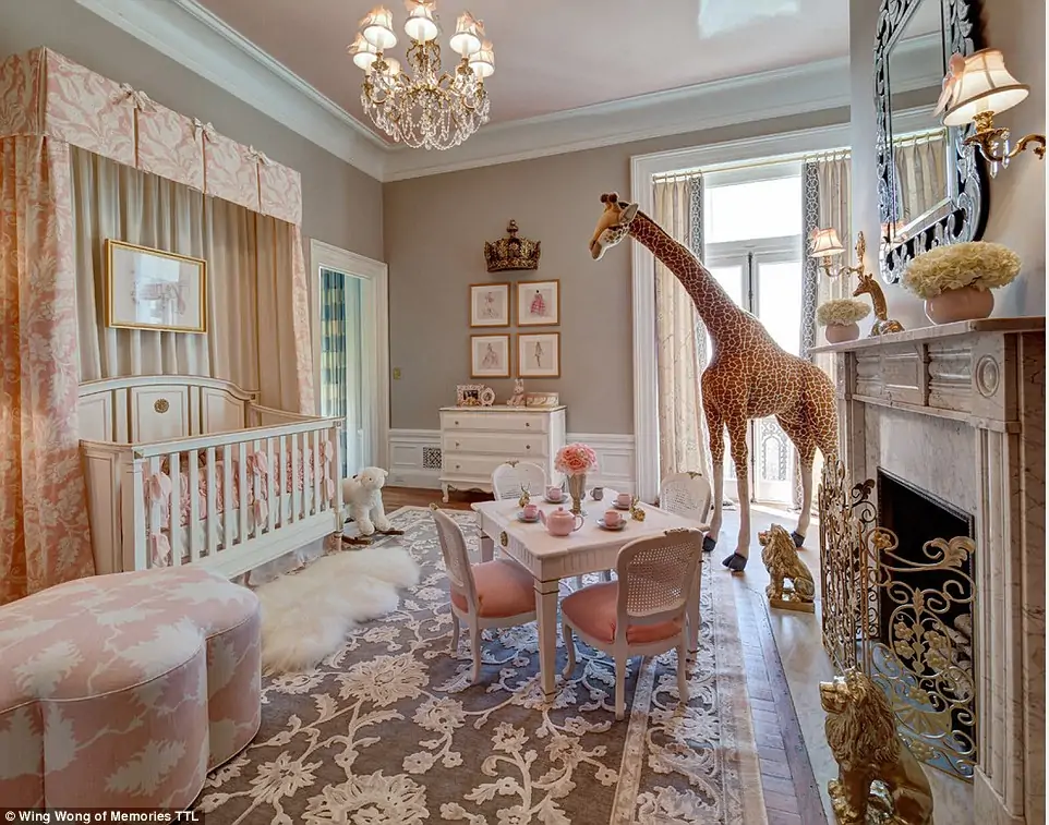 quarto de bebe menina de princesa animais