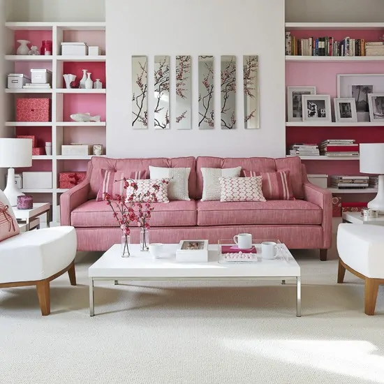 10 sofa rosa chique na decoracao